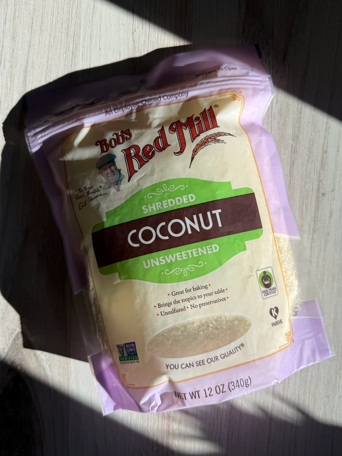 Ingredients needed to make your own coconut butter.