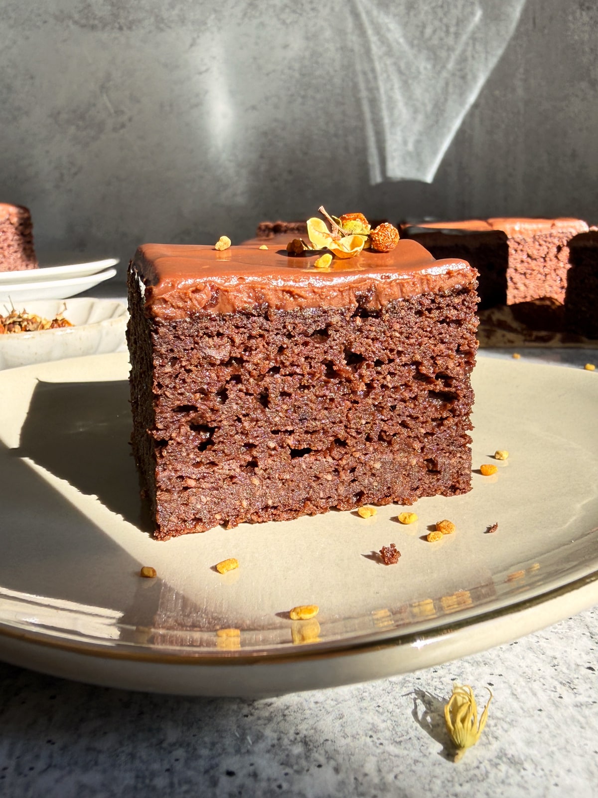 Slice of cake.