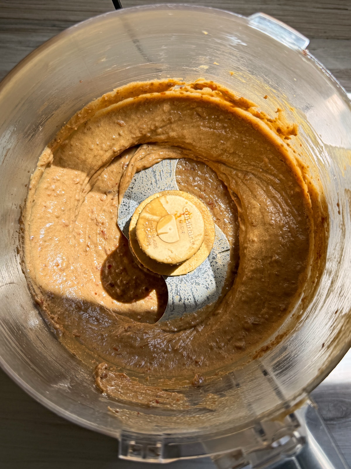 Date caramel in food processor.