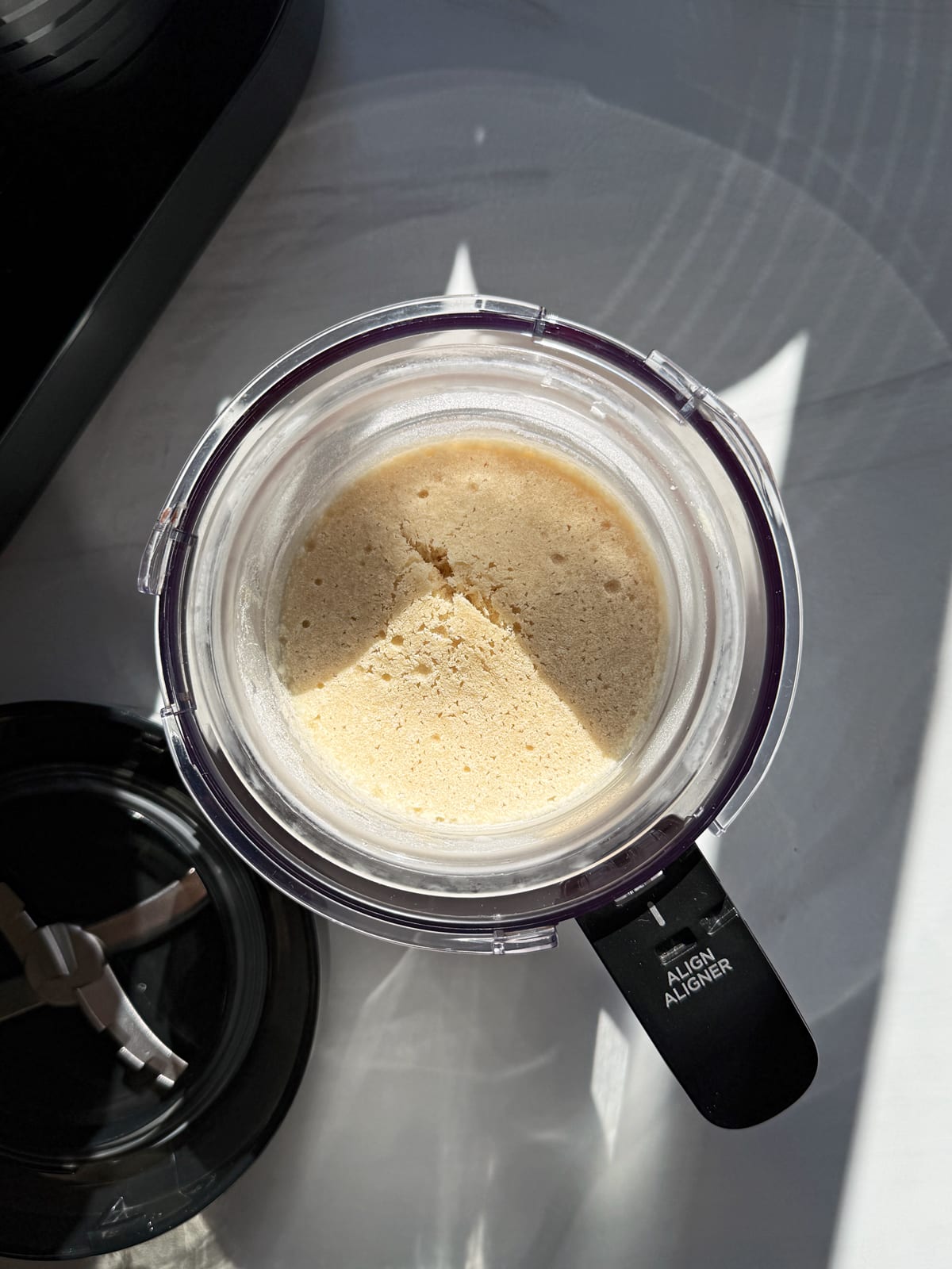 Frozen pint of ice cream ready to blend.
