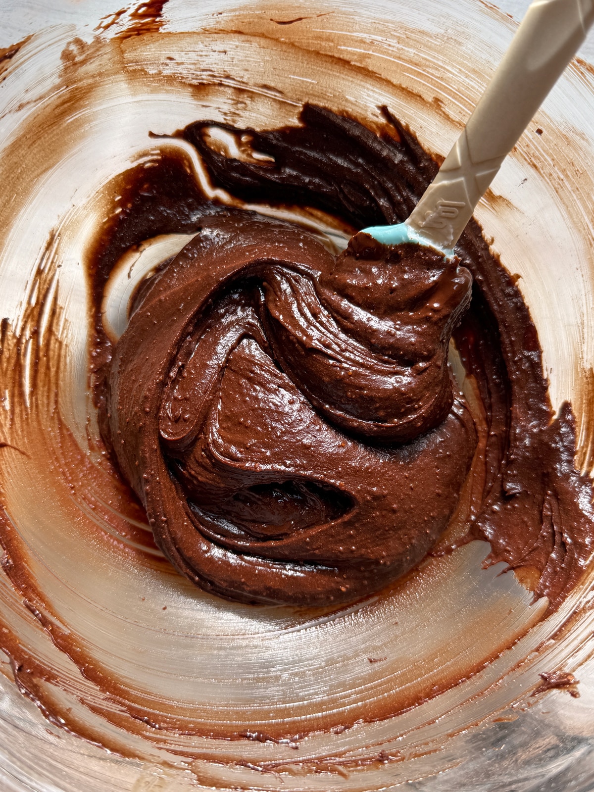 Batter for buckwheat brownies.