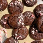Paleo chocolate peppermint cookies.