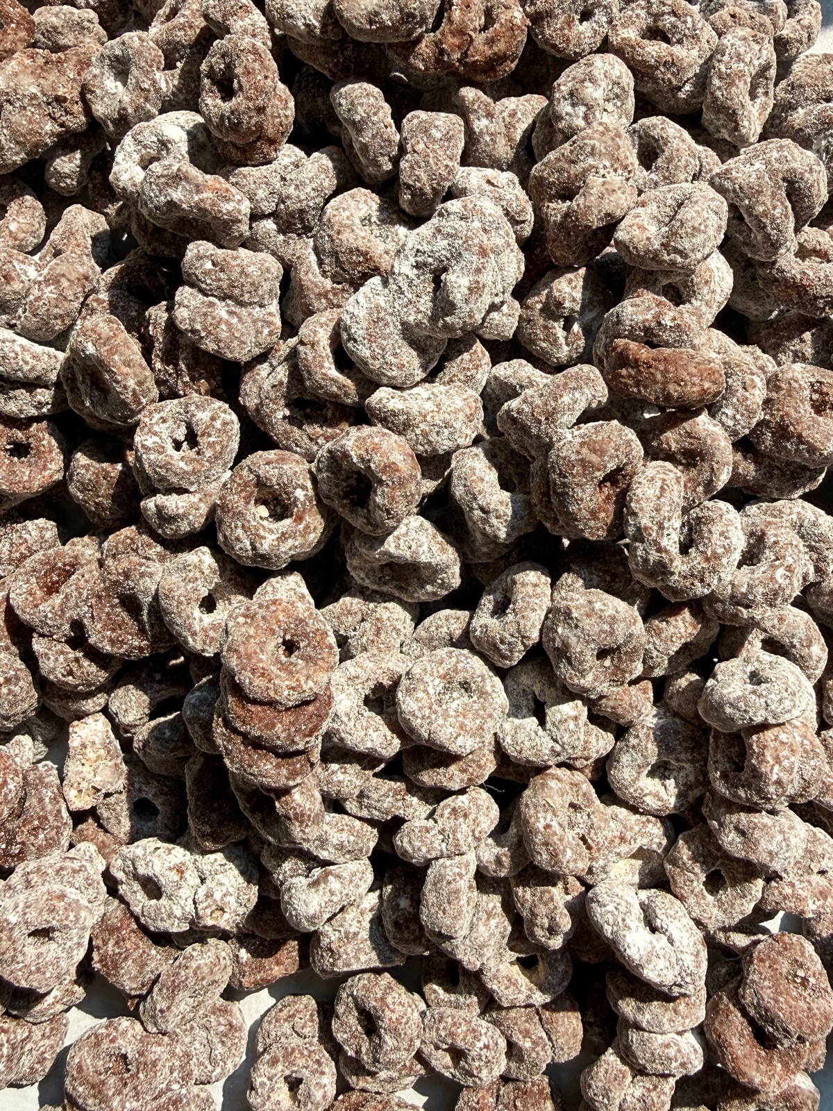 Close up of paleo muddy buddies.